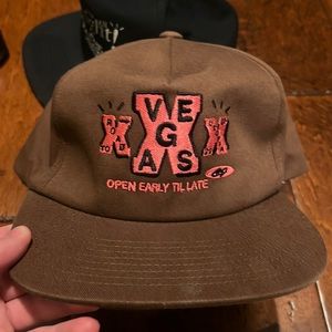 Travis Scott road to utopia Vegas pop up shop hat
